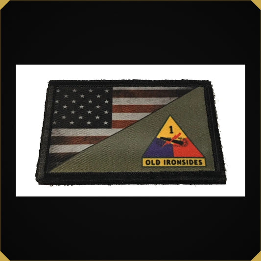 1st Armored Division Old Ironsides Morale Patch