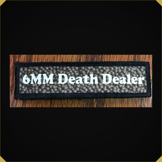 1x4 Airsoft 6MM Death Dealer Morale Patch
