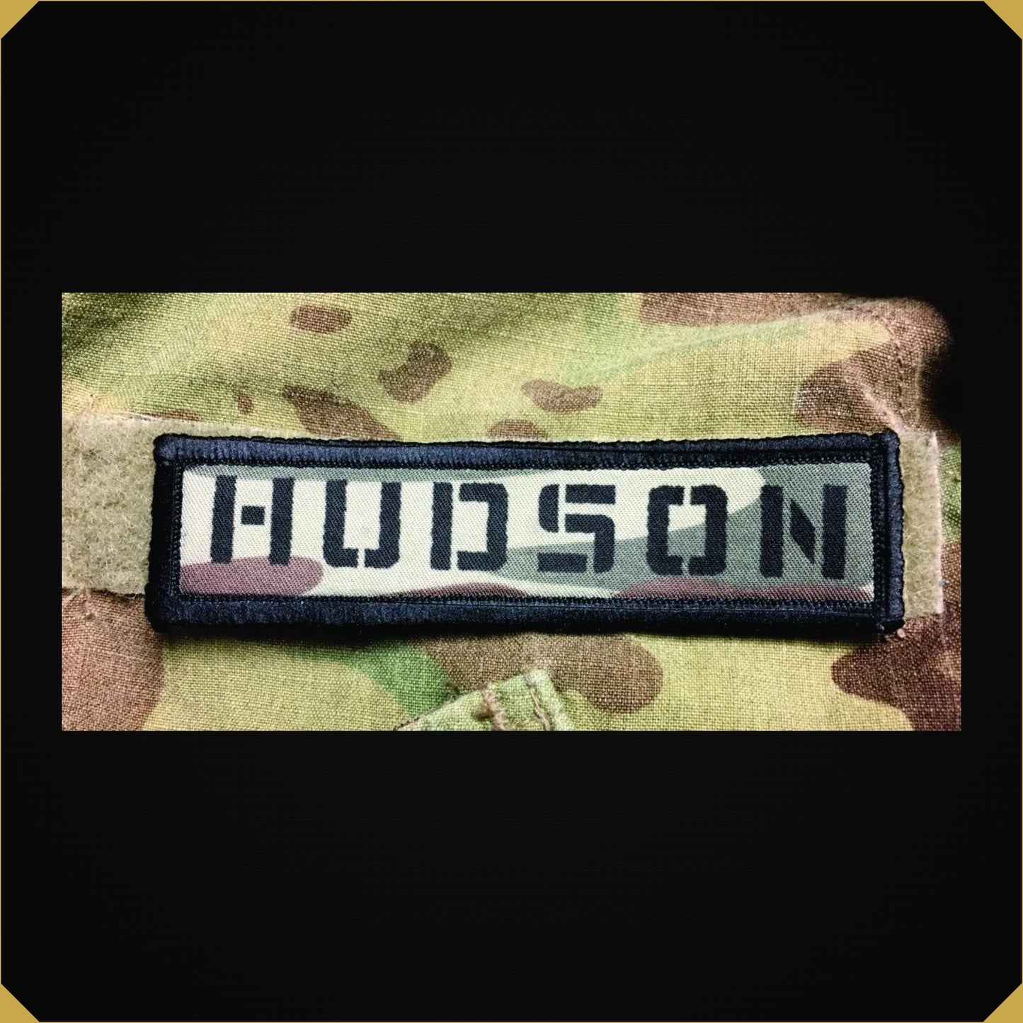 'Hudson' (Bill Paxton) Name Badge Aliens Inspired Morale Patch