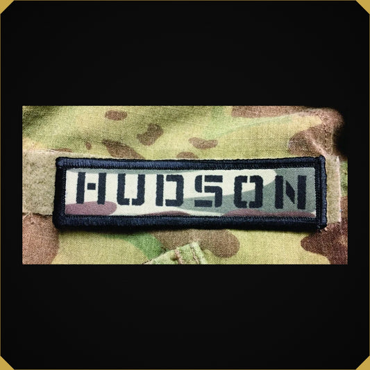 'Hudson' (Bill Paxton) Name Badge Aliens Inspired Morale Patch