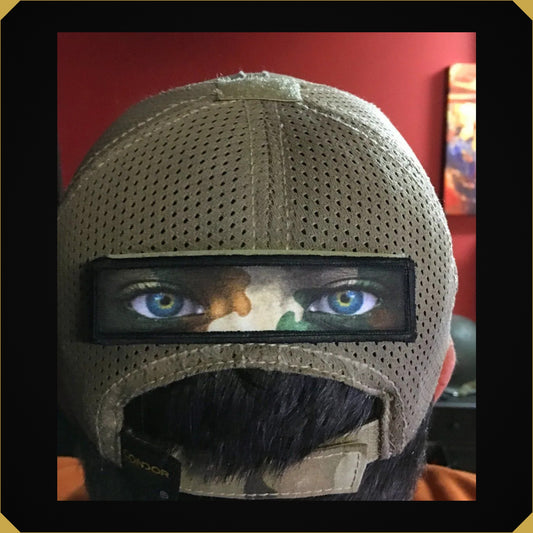 1x4 Camo Eyes Morale Patch
