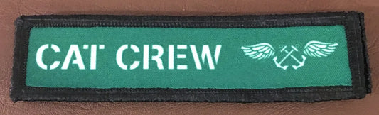1x4 CAT Crew Boatswain's Mate Green Shirt Morale Patch Morale Patches Redheaded T Shirts 
