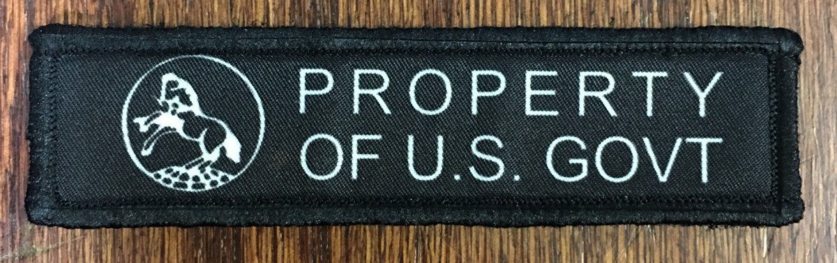 1x4 Colt M4 / M16 Receiver Morale Patch