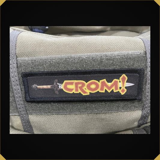 1x4 Conan Crom! Morale Patch