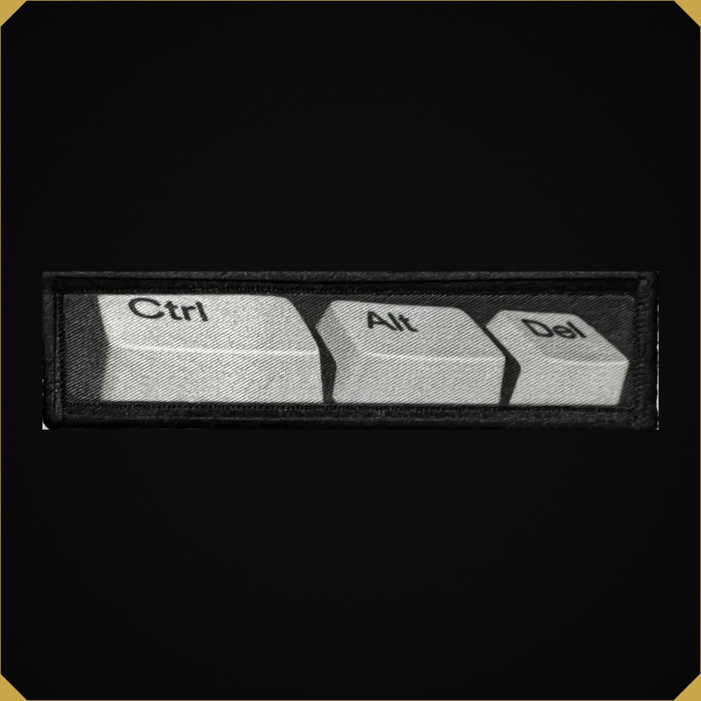 1x4" Ctrl + Alt + Del Morale Patch