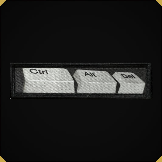 1x4" Ctrl + Alt + Del Morale Patch