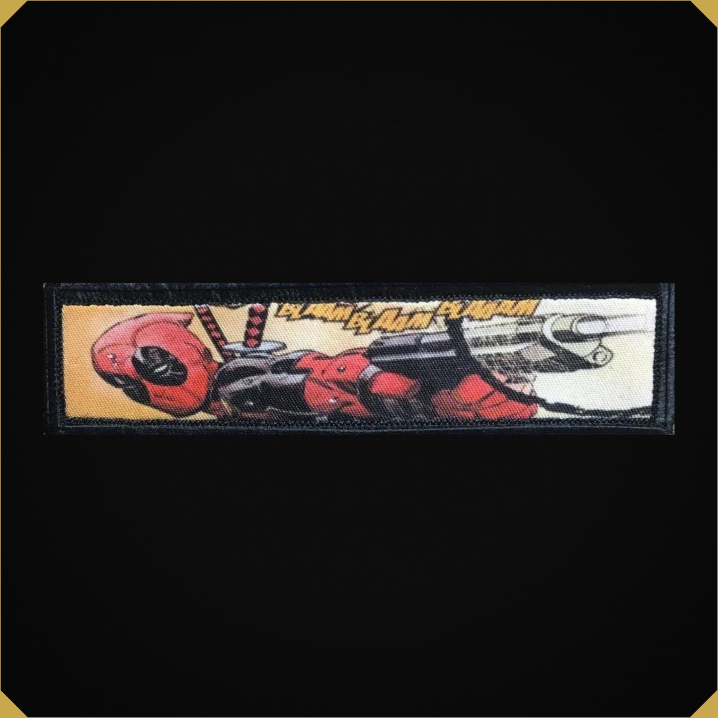 1x4 Deadpool 'Bam Bam' Morale Patch