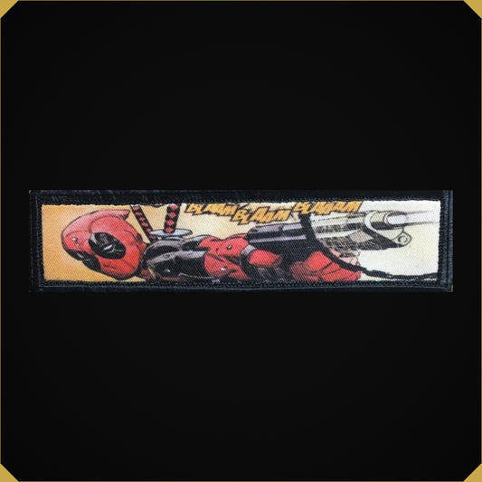 1x4 Deadpool 'Bam Bam' Morale Patch