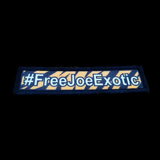 1x4 Free Joe Exotic Tiger King Morale Patch