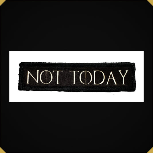 1x4 Game of Thrones NOT TODAY Morale Patch