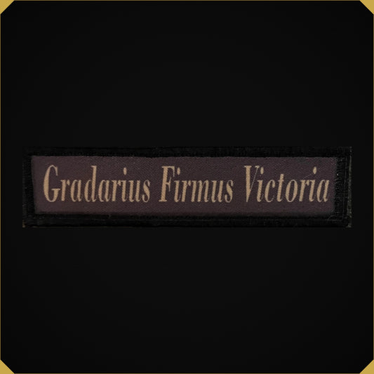 1x4 Gradarius Firmus Victoria Ted Lasso Morale Patch