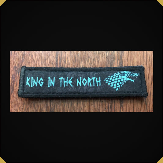 1x4" King in the North Game of Thrones Morale Patch