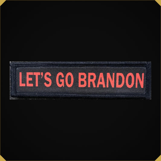 1x4 Let's Go Brandon Morale Patch