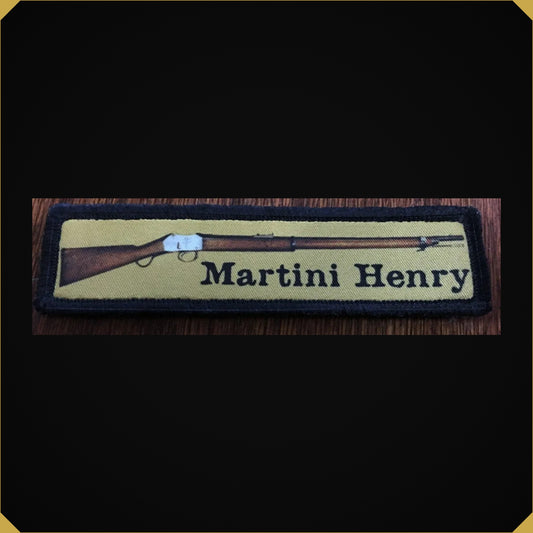 1x4 Martini Henry Rifle Morale Patch