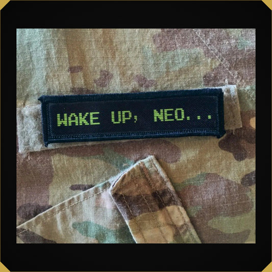 1x4 Matrix Movie Wake Up Neo Morale Patch
