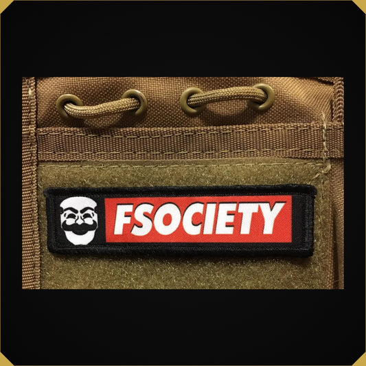 1x4 Mr Robot Fsociety Morale Patch