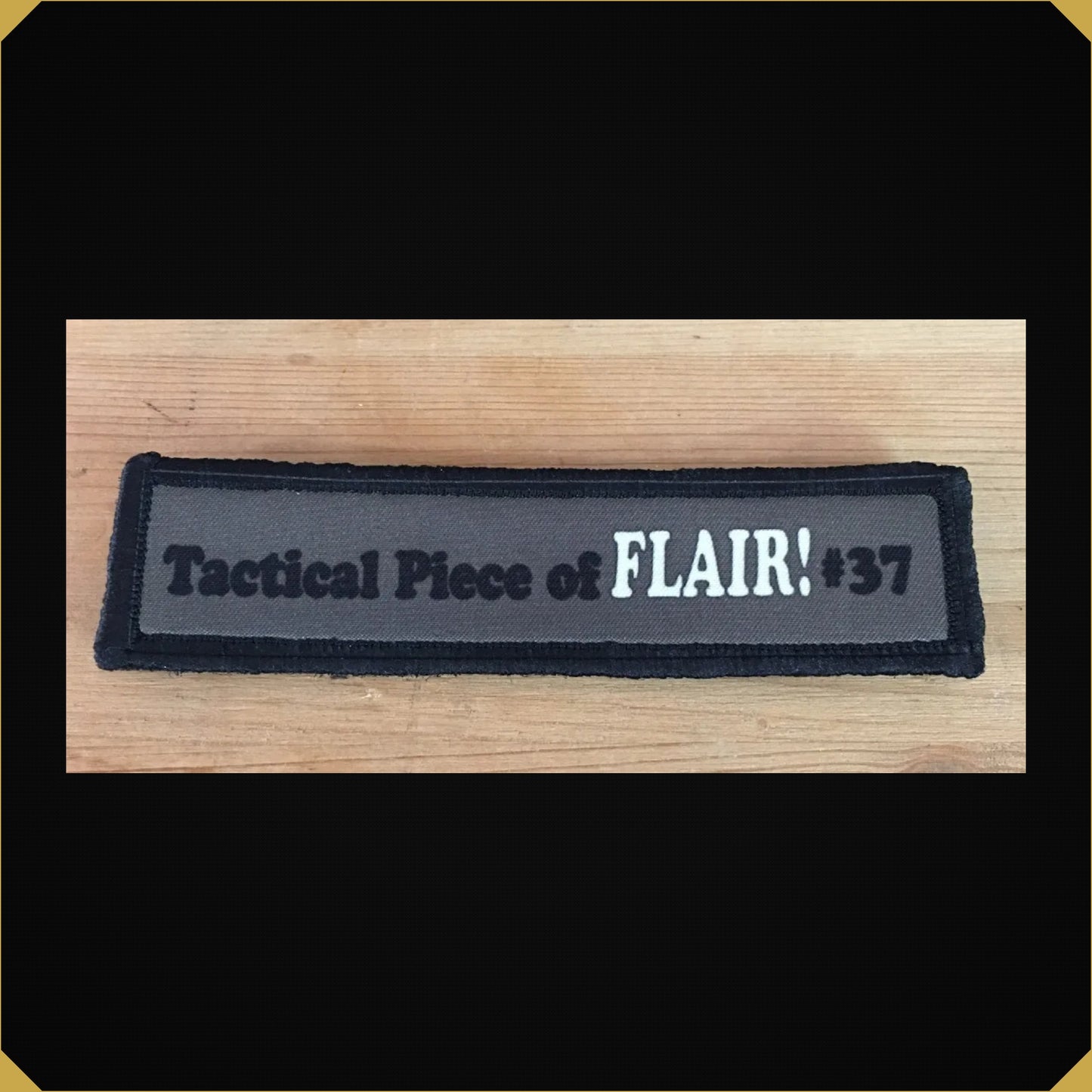 1x4 Office Space Tactical "Flair" Morale Patch