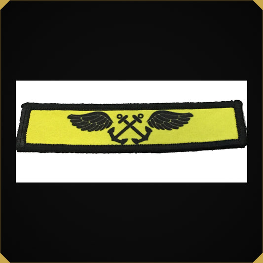 1x4 Yellow Shirt Boatswain's Mate Morale Patch