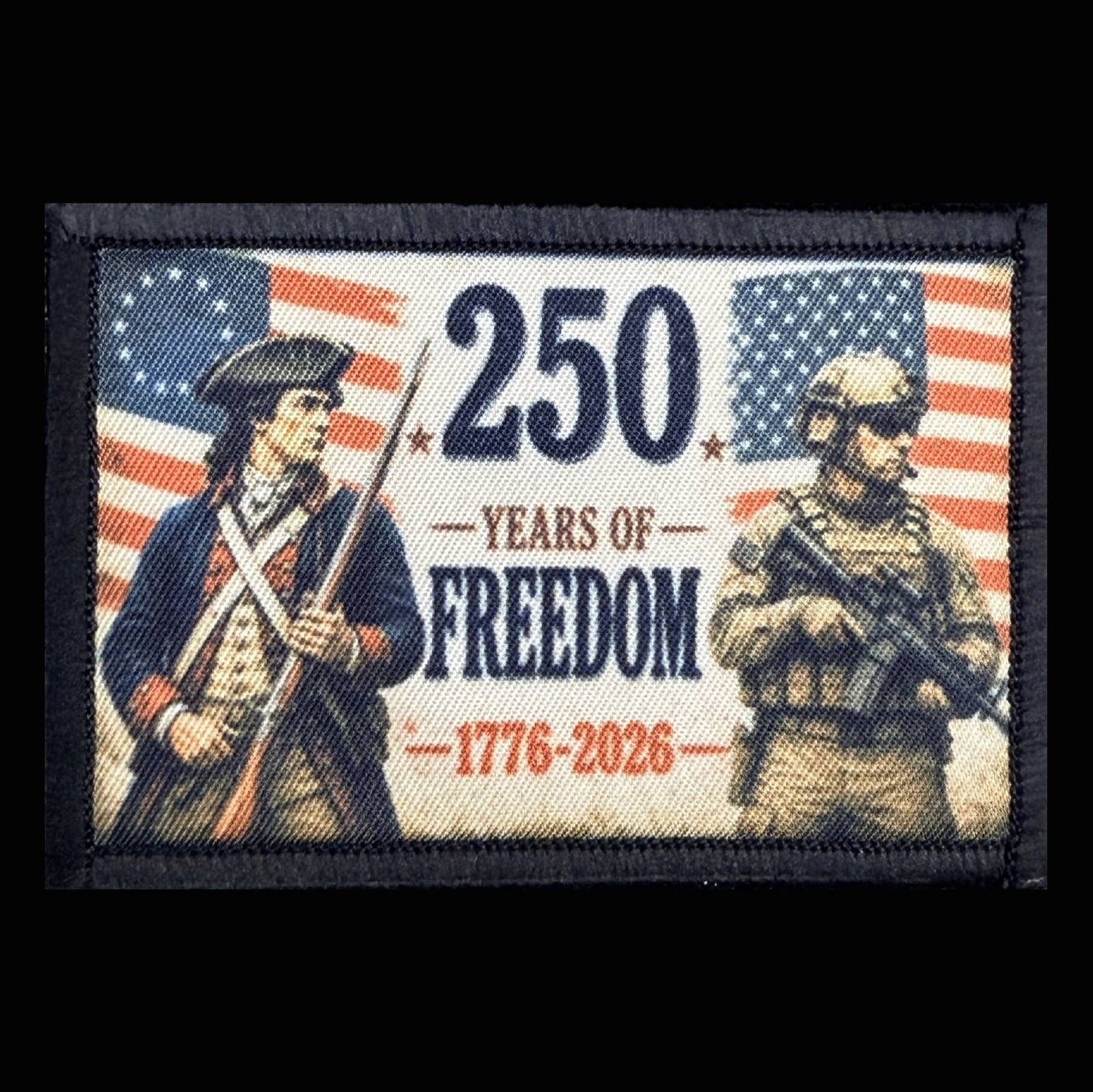 250 Years of Freedom 1776–2026 Morale Patch