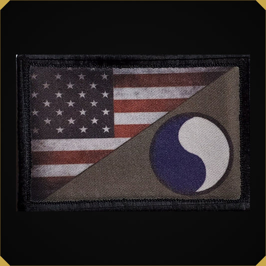 29th Infantry Division / USA Flag Morale Patch