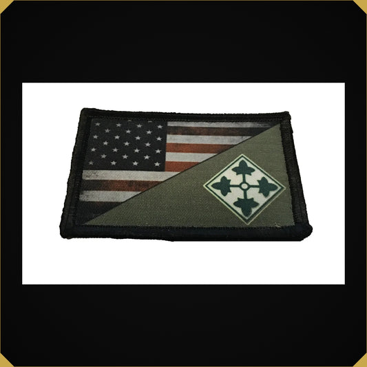 4th Infantry Division US ARMY Morale Patch