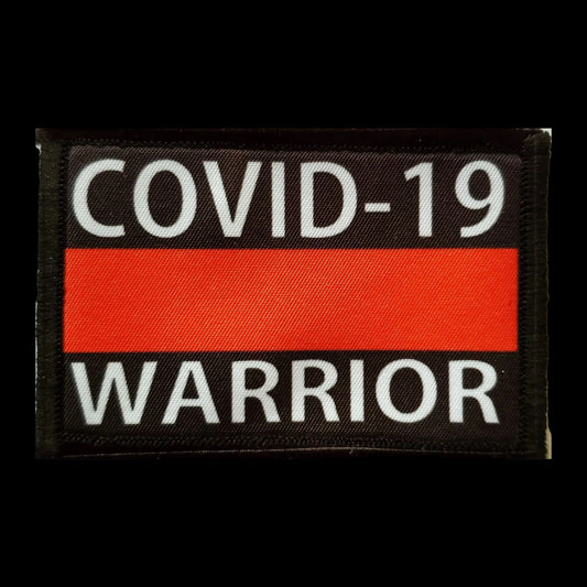 2x3" Fire & Rescue Covid-19 Warrior Morale Patch
