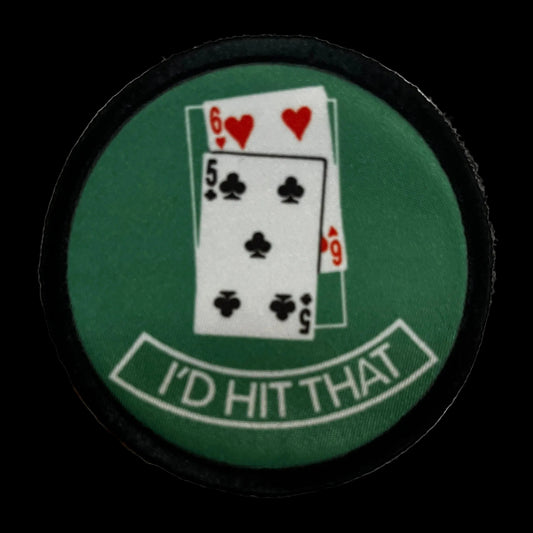 3" Blackjack I'd Hit That Morale Patch