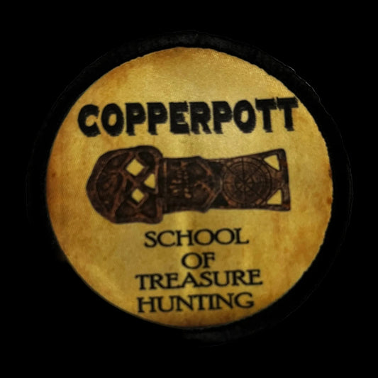 3" Copperpott School of Treasure Hunting Morale Patch