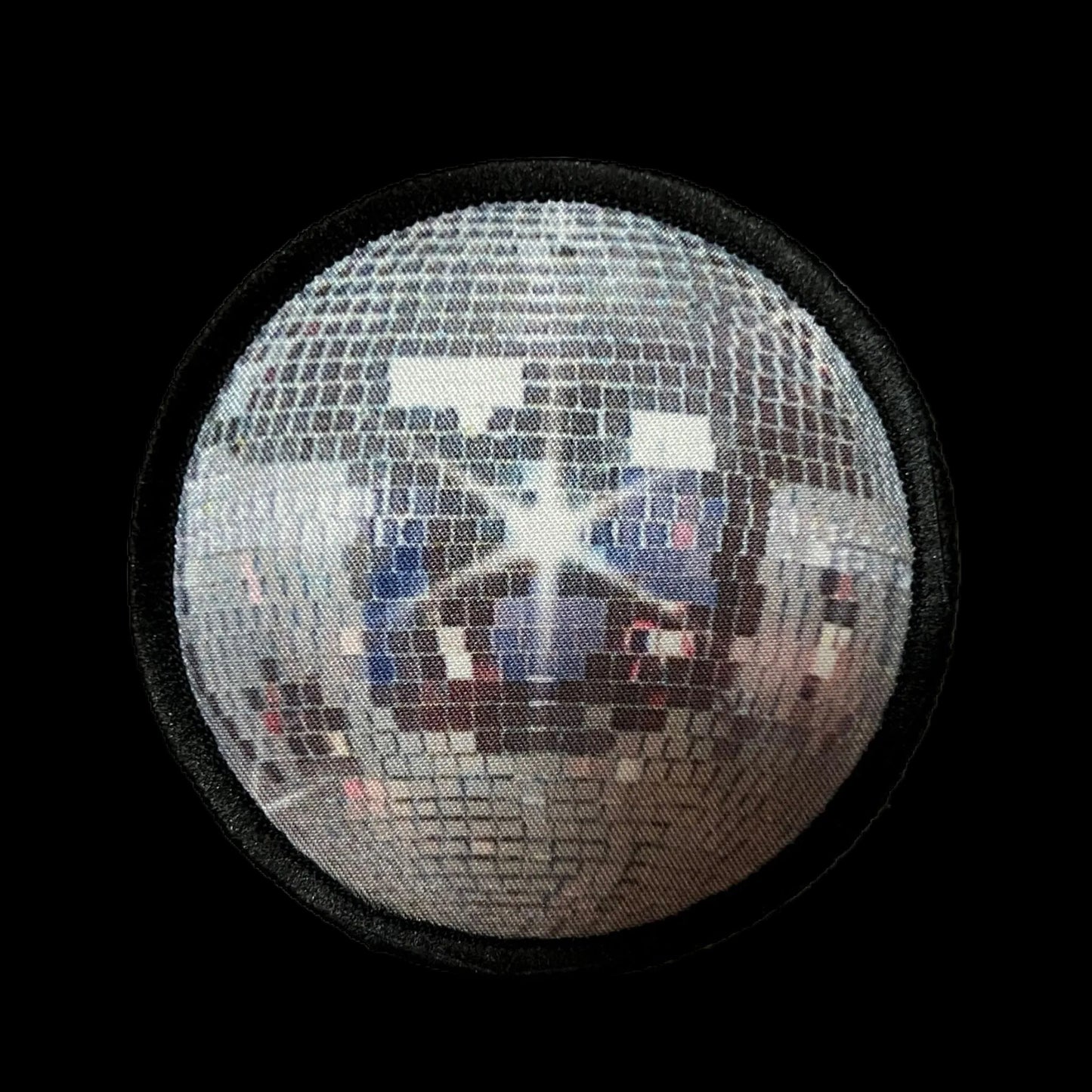 3" Disco Ball Morale Patch