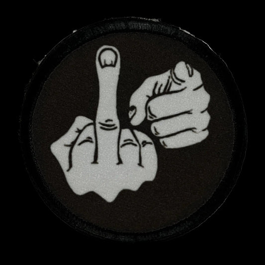 Middle Finger F--k You 3" Morale Patch