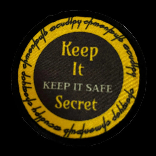 3" Keep it Secret Keep it Safe Morale Patch