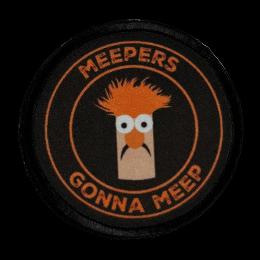 Muppets Beaker "Meepers Gonna Meep" 3" Morale Patch