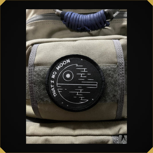 3" That's No Moon Morale Patch