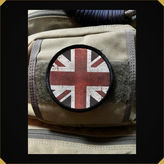 3" United Kingdom Union Jack Morale Patch