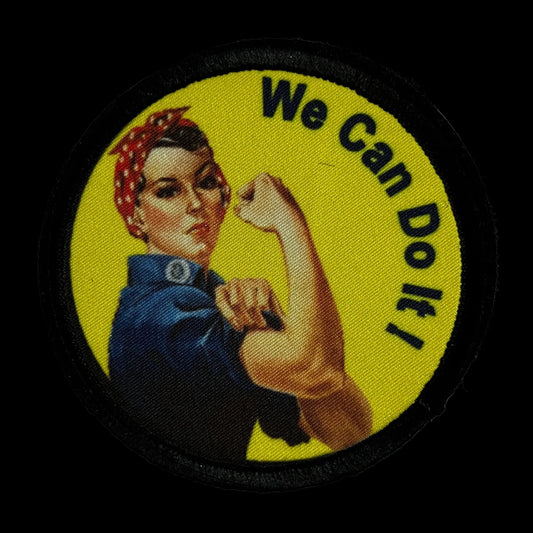 3" We Can Do It WWII Morale Patch