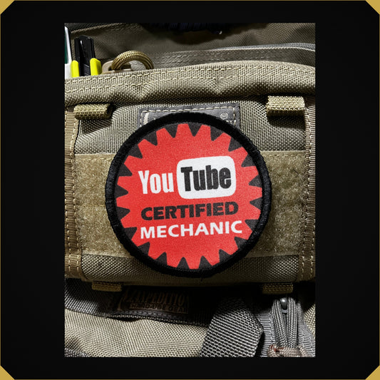 3" Youtube Certified Mechanic Morale Patch