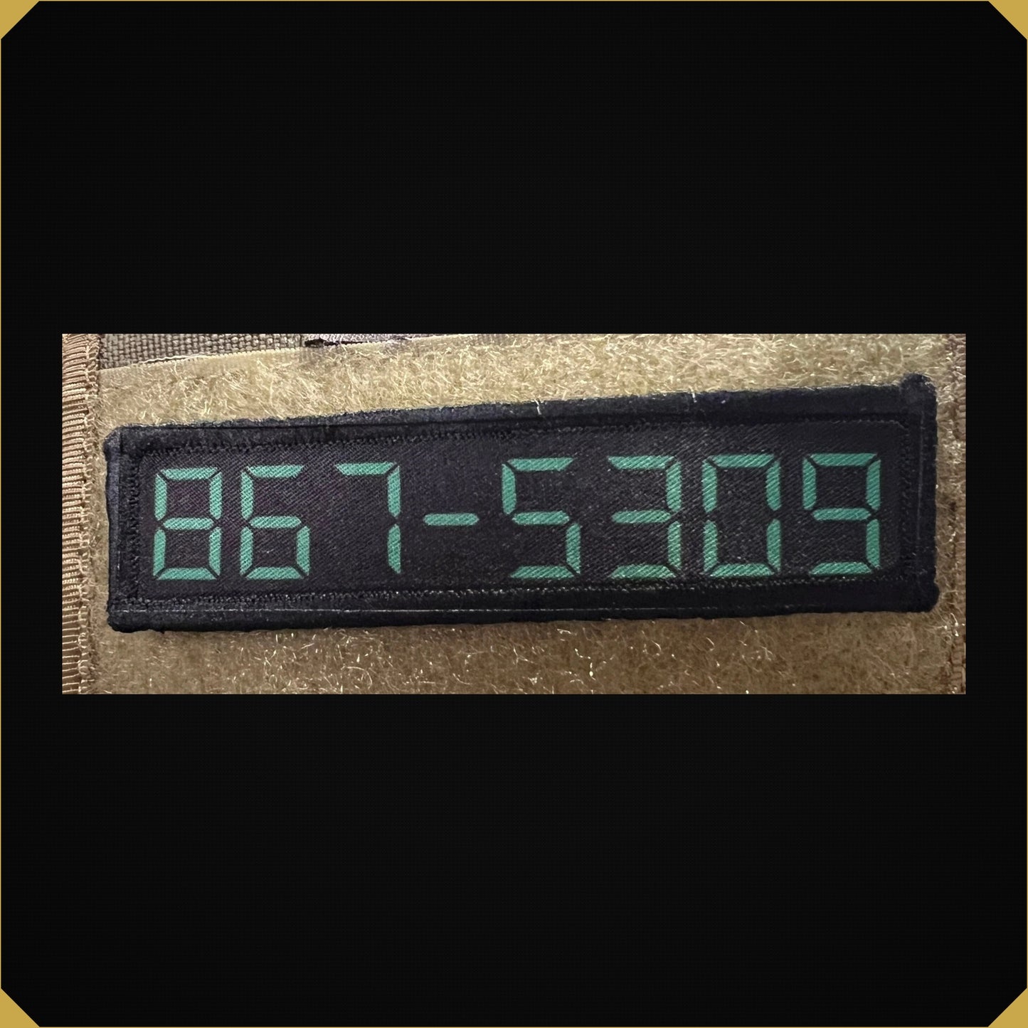 867-5309 Morale Patch