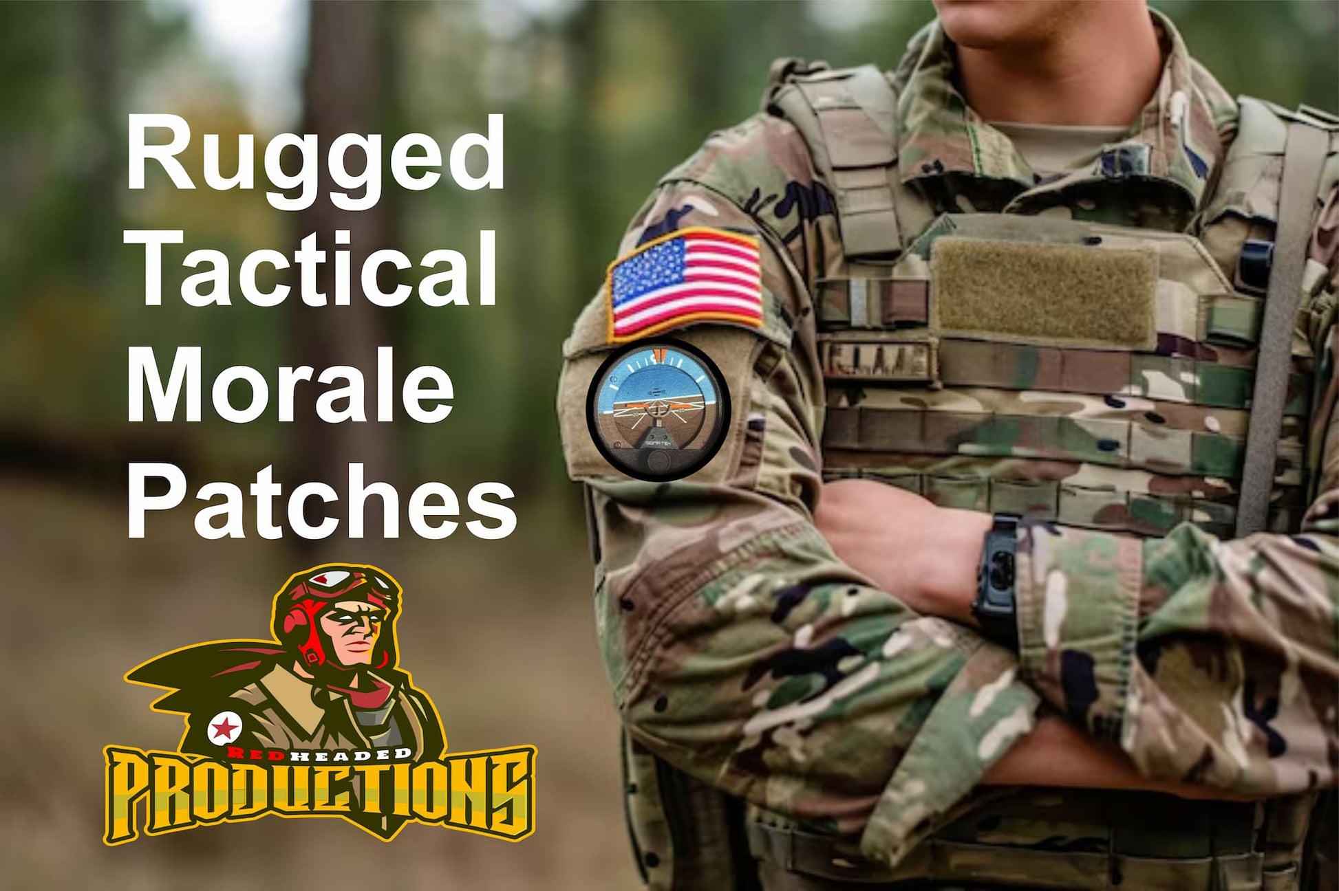 Artificial Horizon Aviation Morale Patch