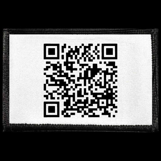 Rick Roll Qr Code Morale Patch 
