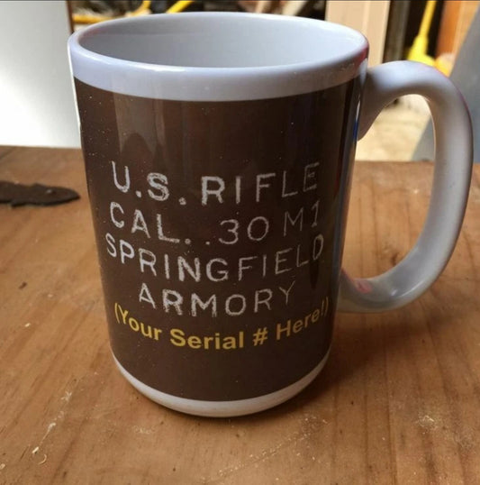 Springfield Armory PERSONALIZED Receiver Coffee Mug