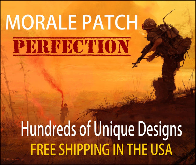 Custom Velcro Morale Patches by redheadedtshirts made in the usa custom funny tactical flag patches