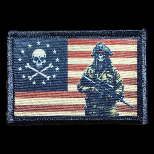 American Pirate Flag Patriotic Morale Patch