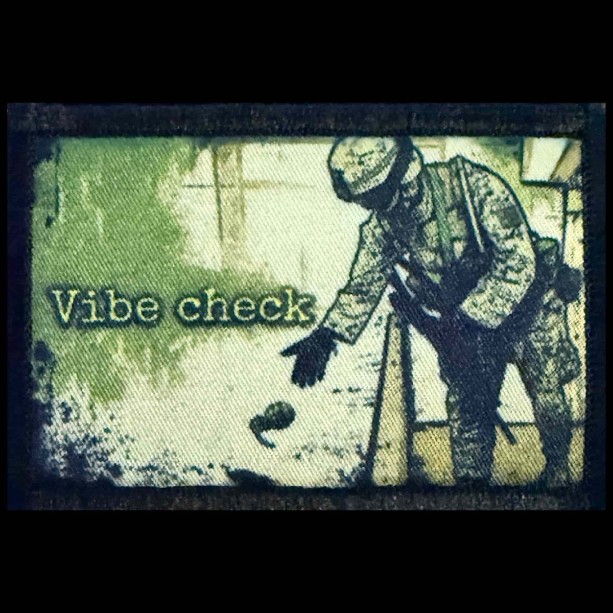 Vibe Check Meme Morale Patch