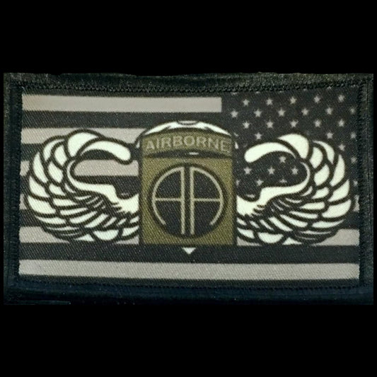 82nd Airborne Jump Wings Morale Patch