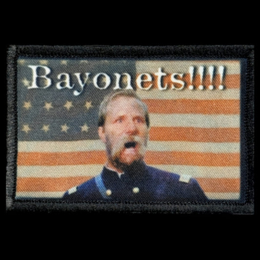Bayonets Morale Patch great gift for Civil War reenactors and Gettysburg history buffs especially the 20th Maine and Joshua Lawrence chamberlain at the battle of Little Round Top