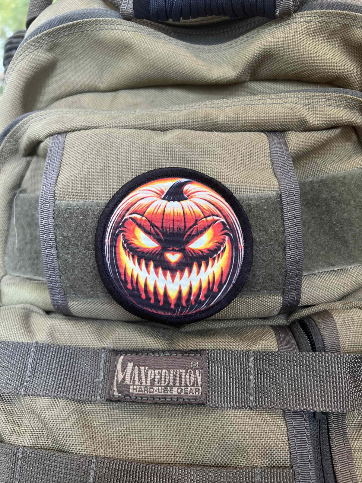 Evil Pumpkin Halloween Morale patch