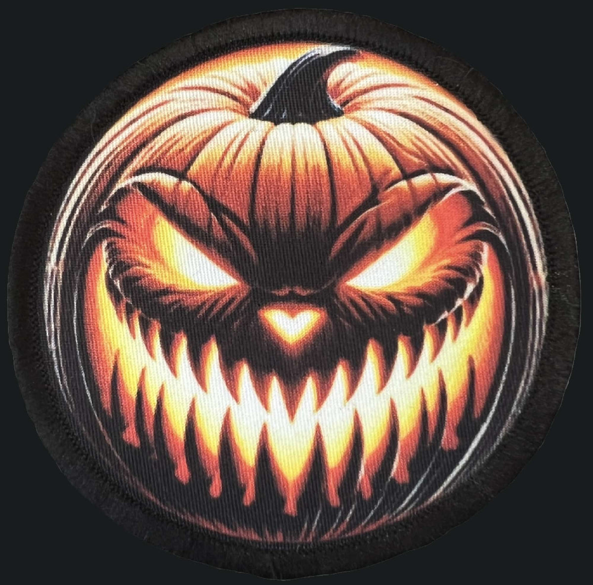 Evil Pumpkin Halloween Morale patch