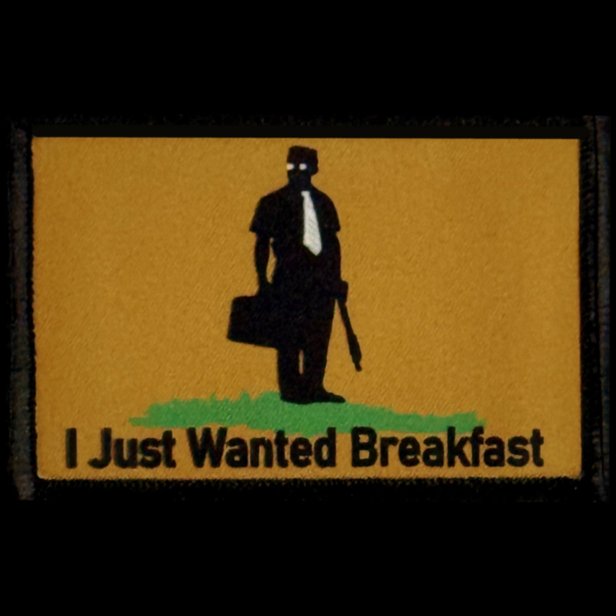 Falling Down Movie: I just wanted some breakfast Hook and Loop Morale Patch