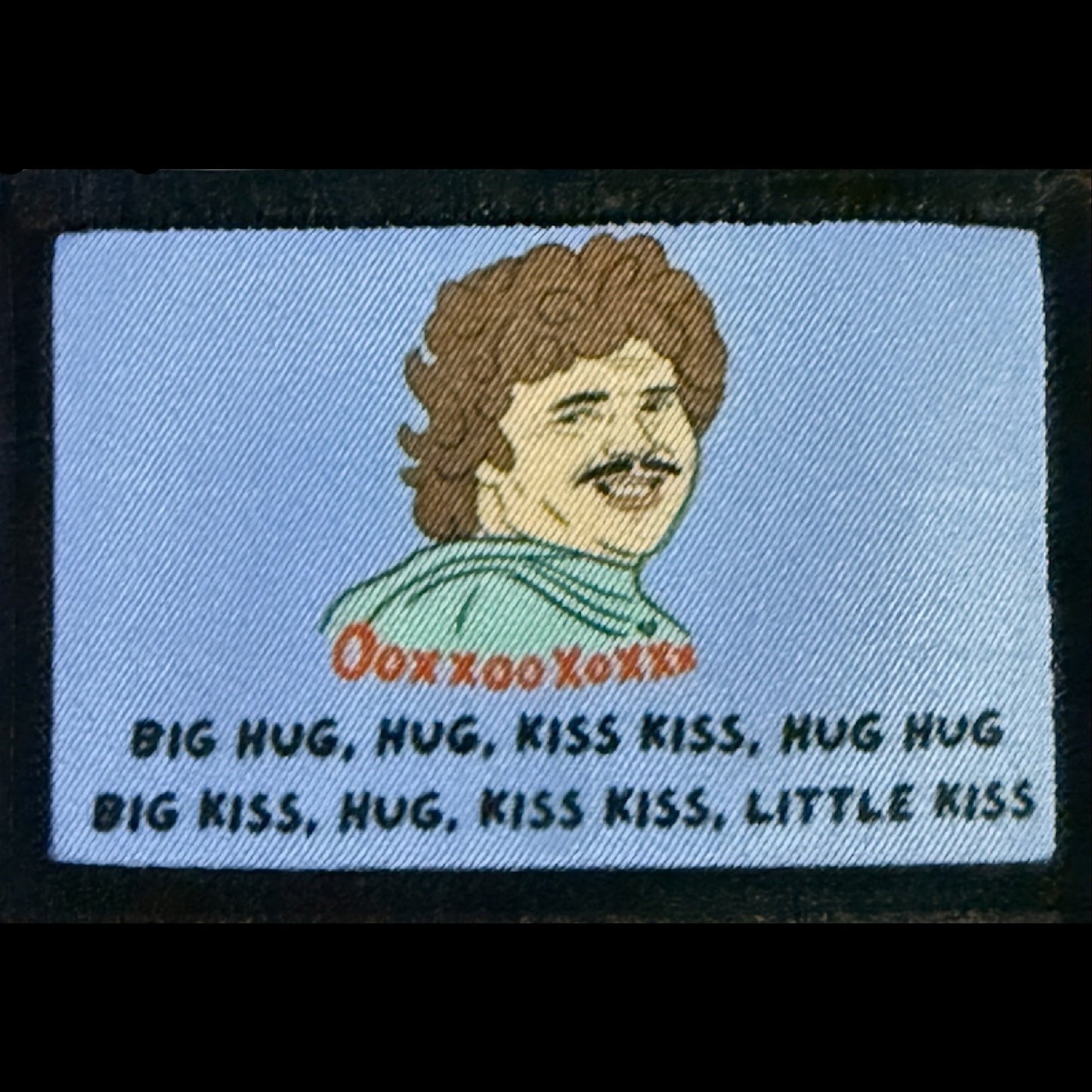 Nacho Libre Big Hug, hug, kiss, kiss morale patch