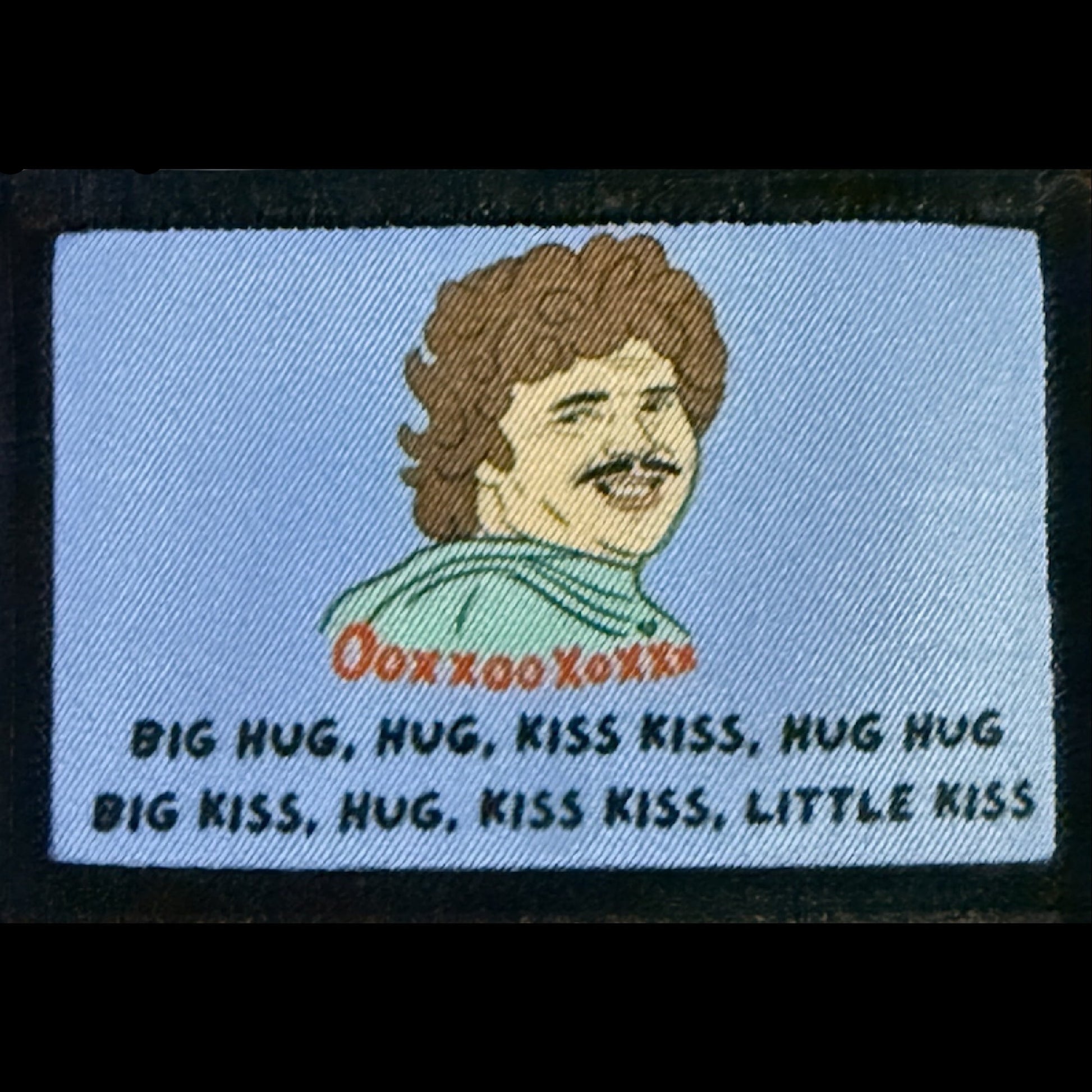 Nacho Libre Big Hug, hug, kiss, kiss morale patch
